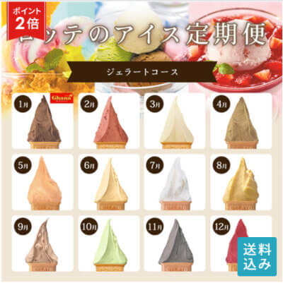 ロッテのアイス定期便ジェラートコース