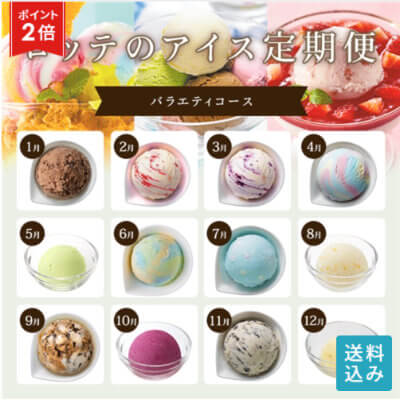ロッテのアイス定期便バラエティコース