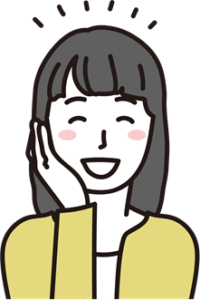 笑顔の女性3
