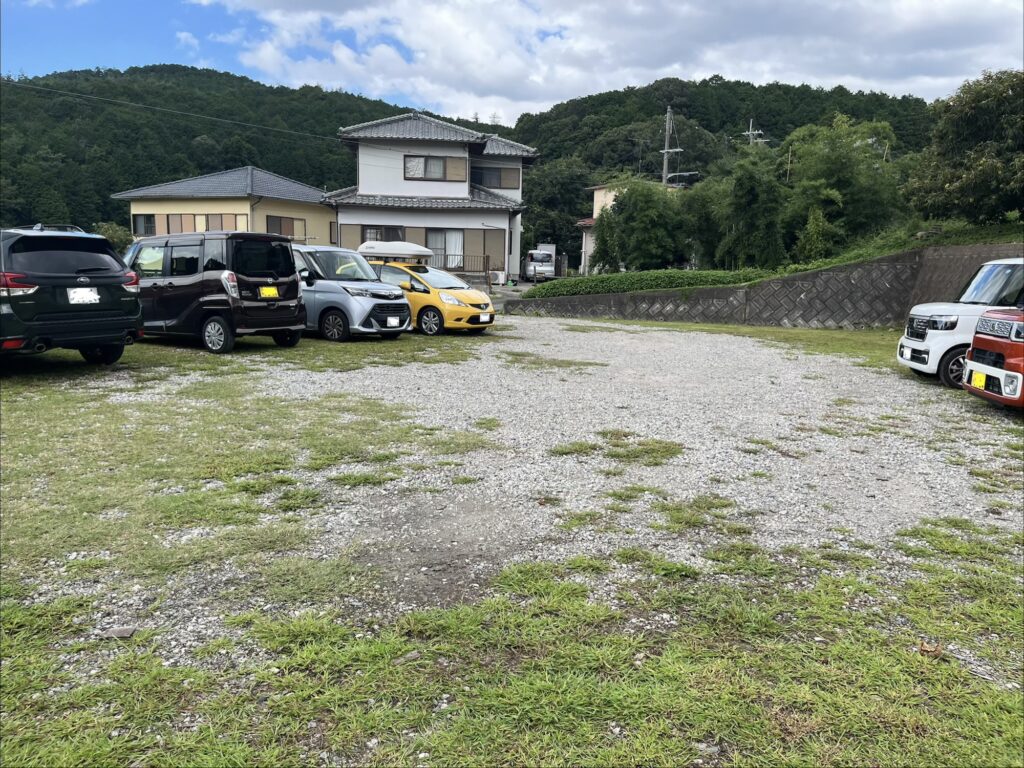 みちくさ能勢の第二駐車場